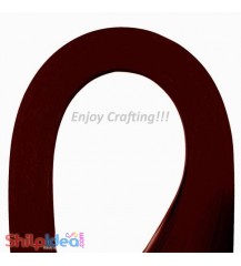 Quilling Paper Strips - Dark Brown - 3mm
